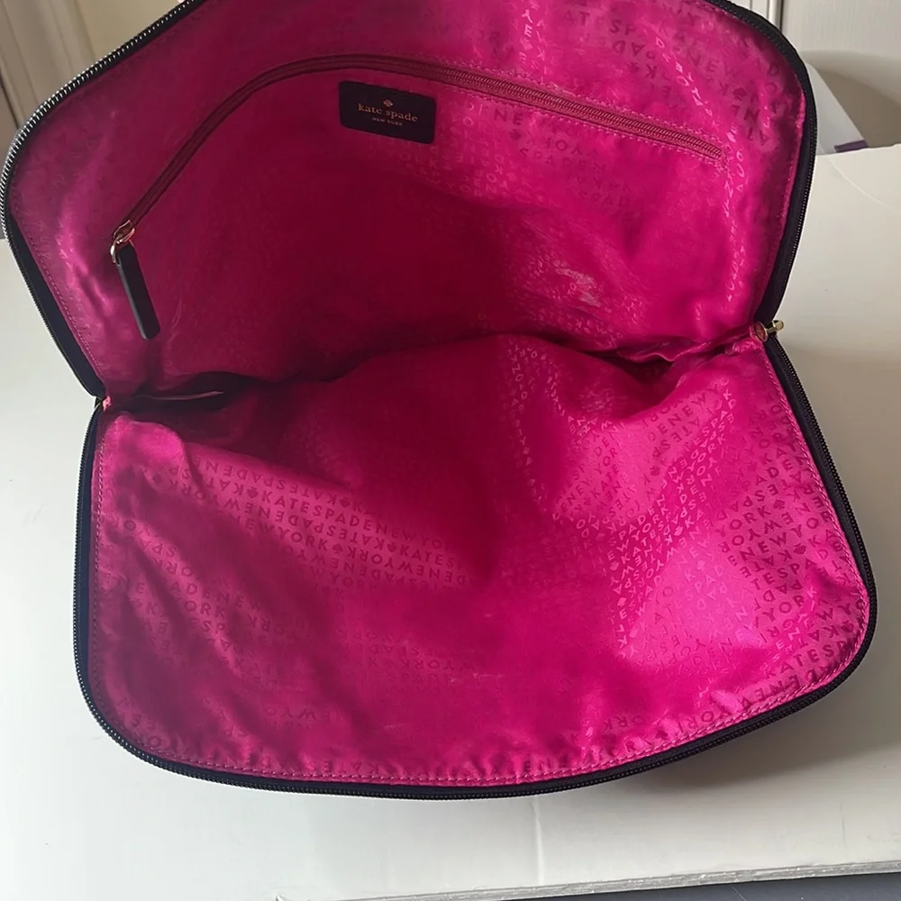 Kate Spade Lingerie Pouch Black Bag Unmentionables
